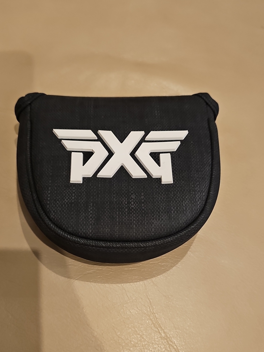 PXG Black Toiletry / Accessory Pouch with White Logo